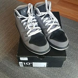Men's Jordan 1 Flight 2 Black and Grey